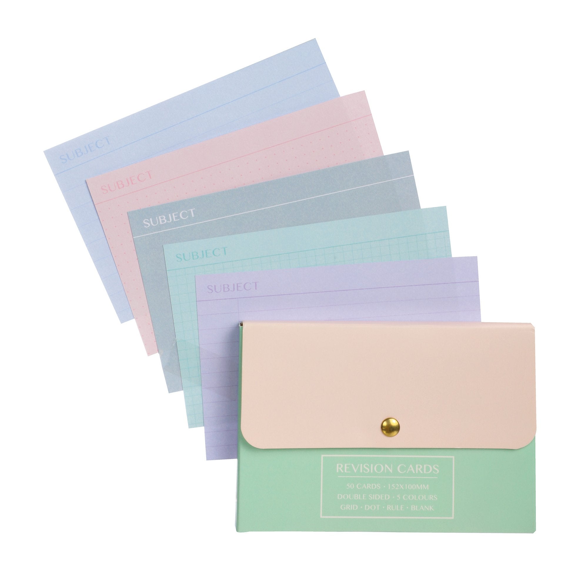 Stokomani Scolaire Set 50 notes révision pastel compact