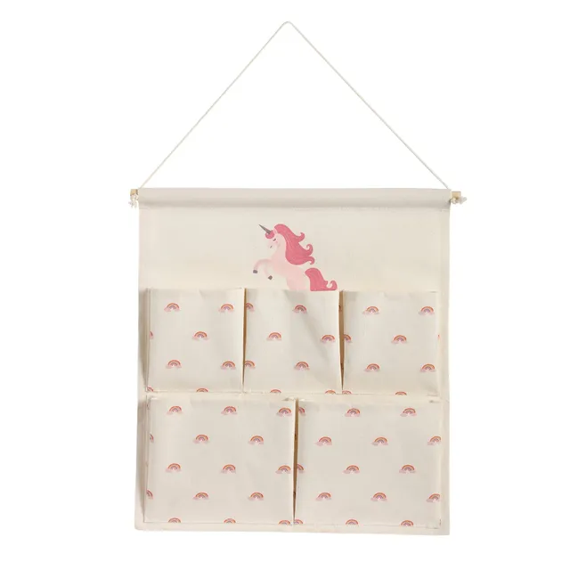 Stokomani Maison Sac de rangement suspendu chambre enfant