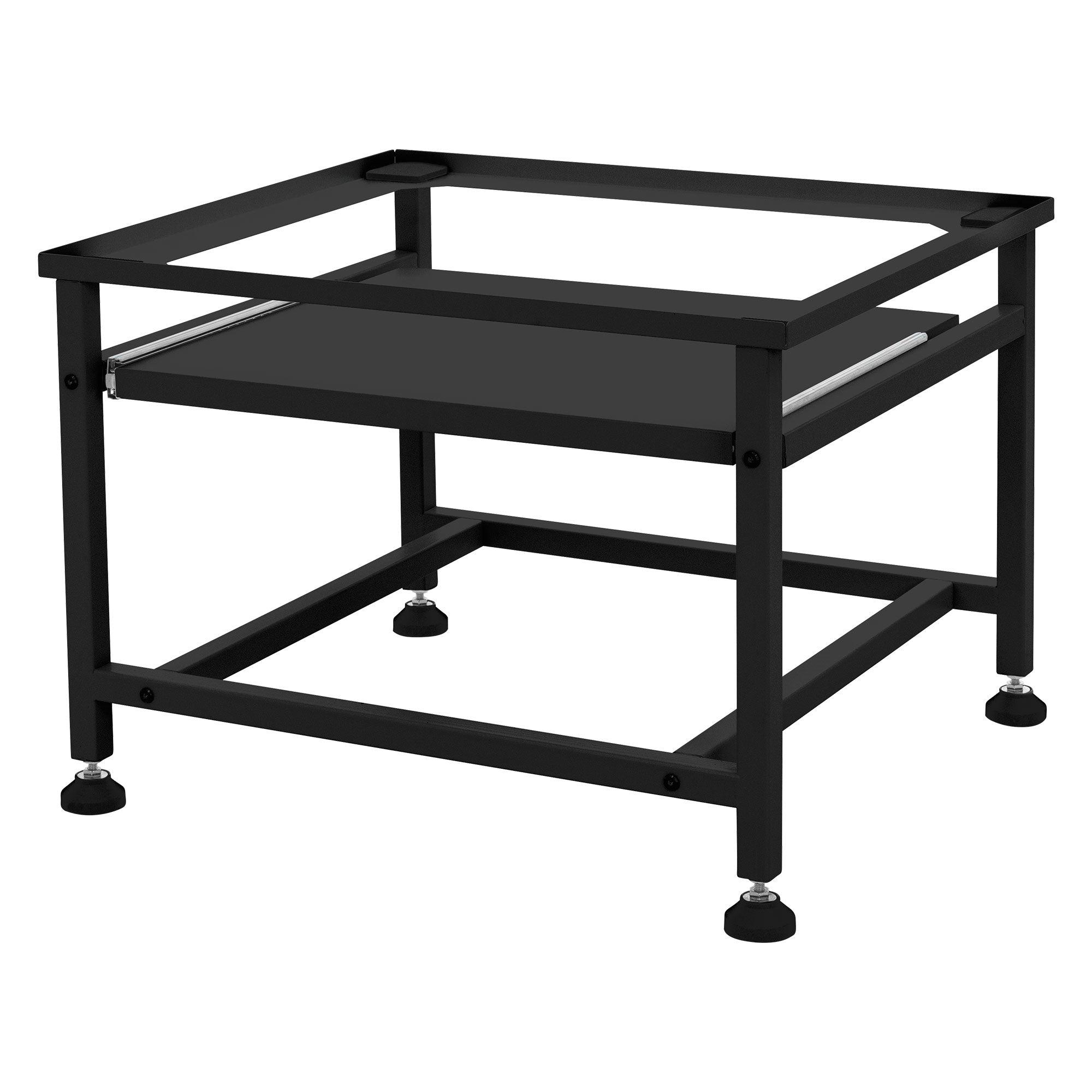 ML-Design Rehausseur Lave-Linge Acier Tablette 62,5cm Noir