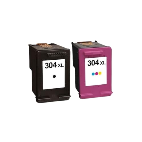 Shop-Story 304 XL pack 2 cartouches encre HP noir couleur