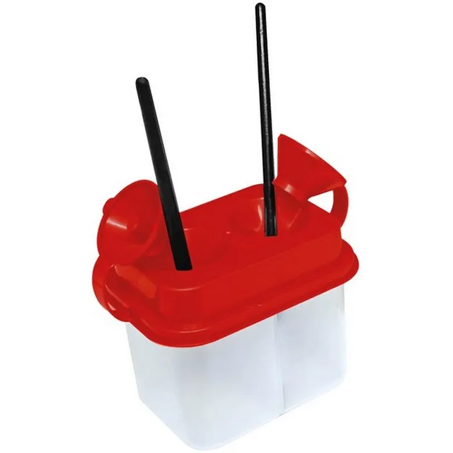 Safe Tool Double pot nettoyage pinceaux peinture