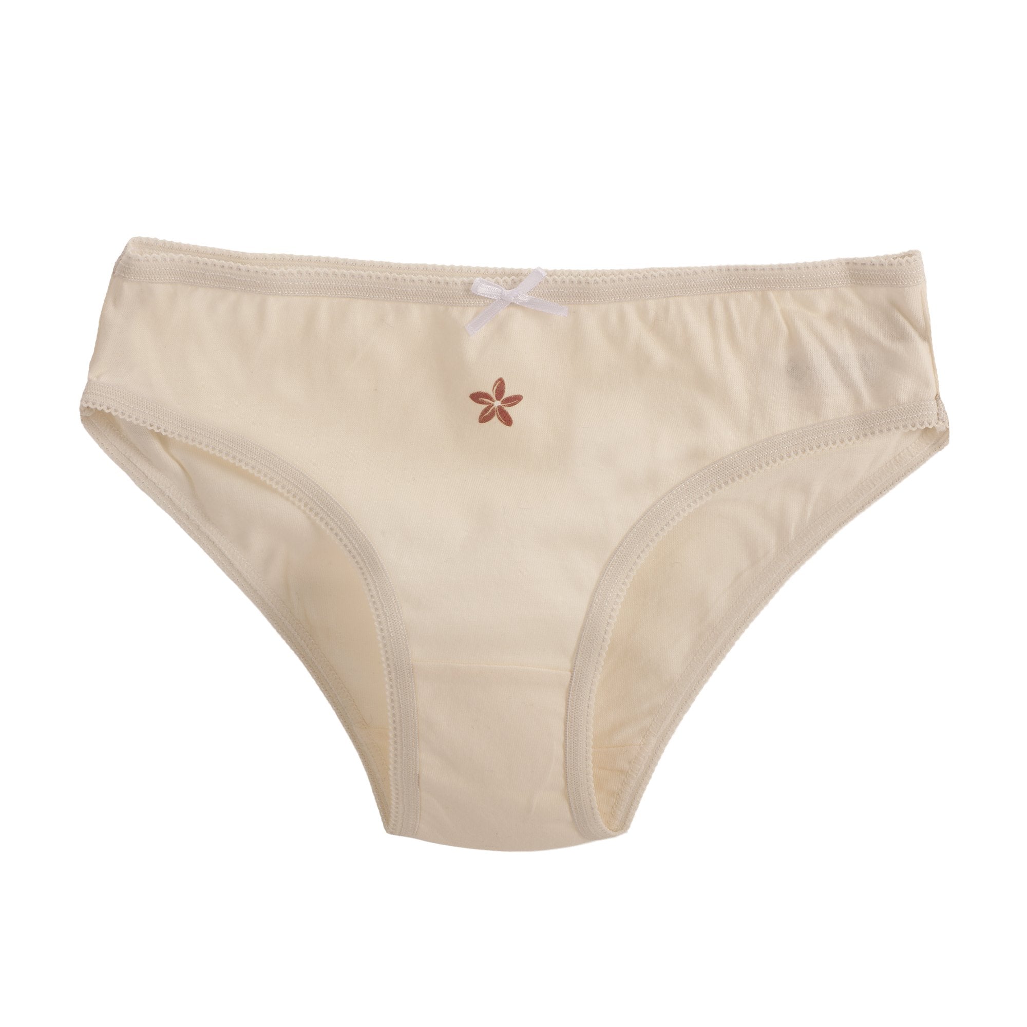 Lili Marelle lot 5 culottes coton rouge fille 10/12A