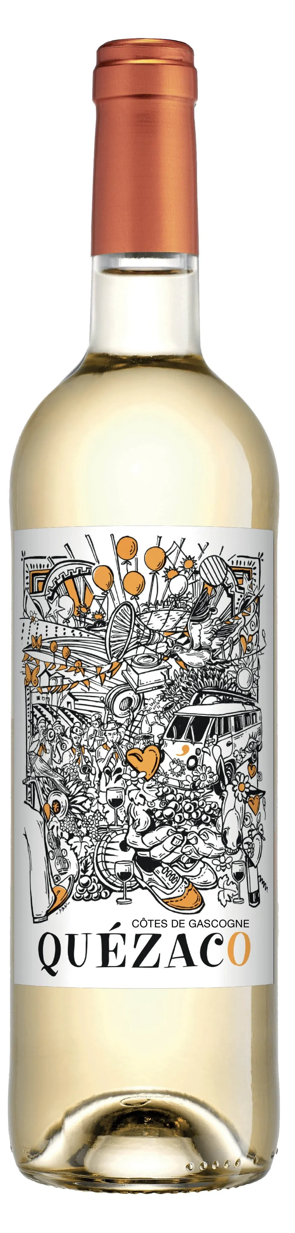 Quezaco Côtes du Marmandais vin blanc moelleux 2023