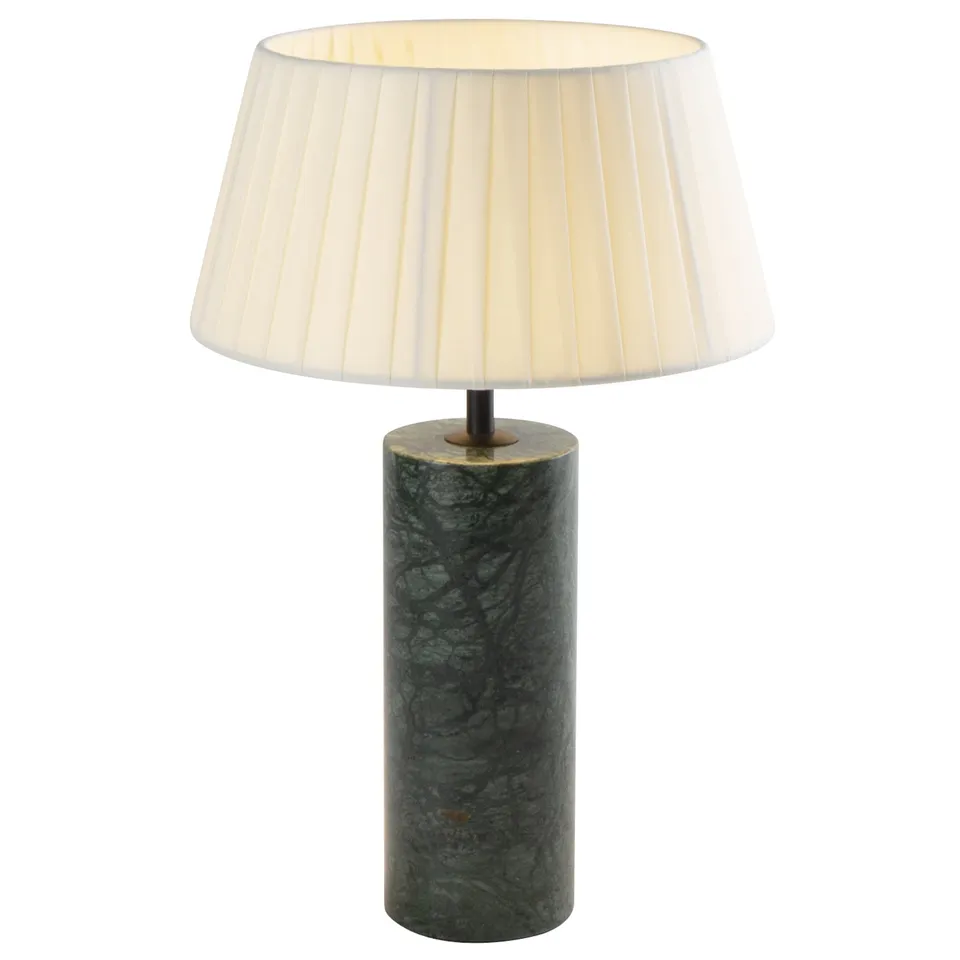 Red Deco Stilos Green Marble lampe sans fil marbre vert LED