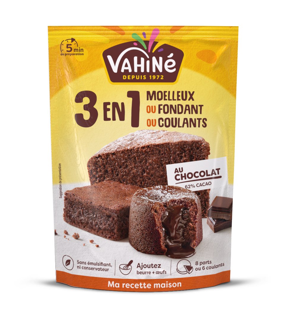 Stokomani Épicerie Préparation Muffins Chocolat 3 en 1