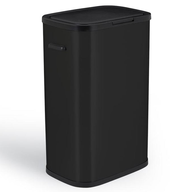Red Deco Portland 60L poubelle cuisine push noir inox