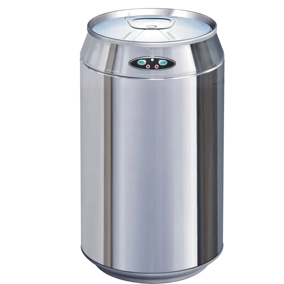 Red Deco Can poubelle cuisine automatique inox 30 L