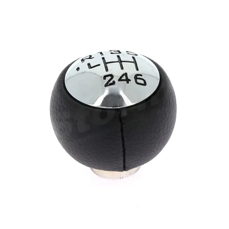 Shop-Story pommeau levier vitesse chrome noir 2403S6