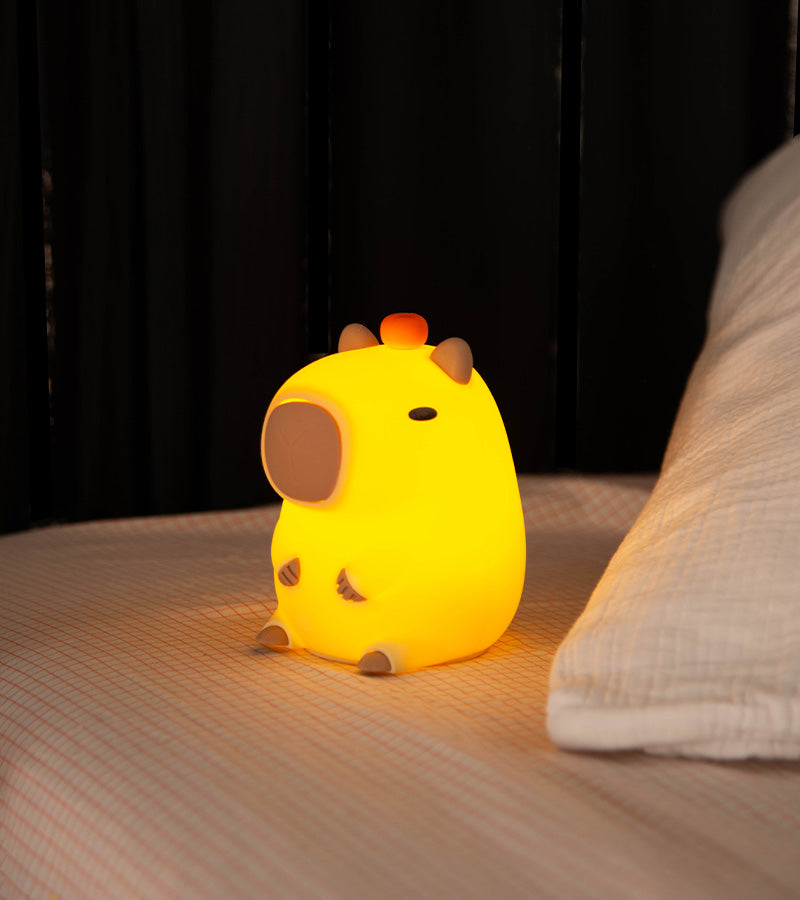 Bernard veilleuse capybara LED chambre lueur zen apaisante