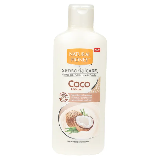 Gel douche coco addiction parfum noix de coco