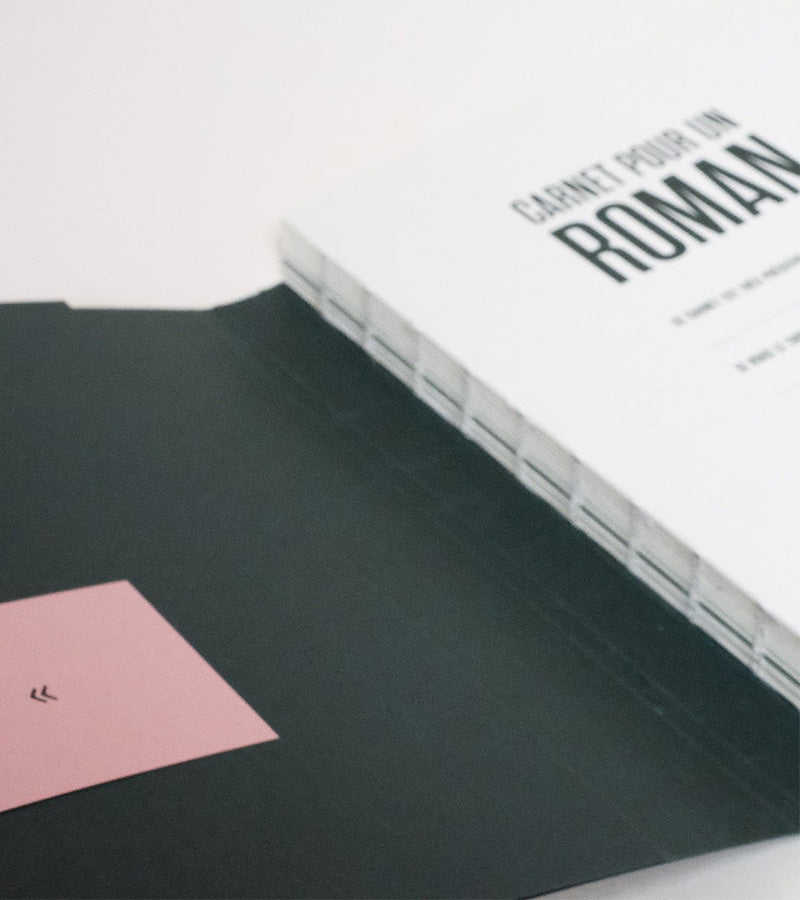 L'avant gardiste Carnet pour un Roman carnet écriture made in France