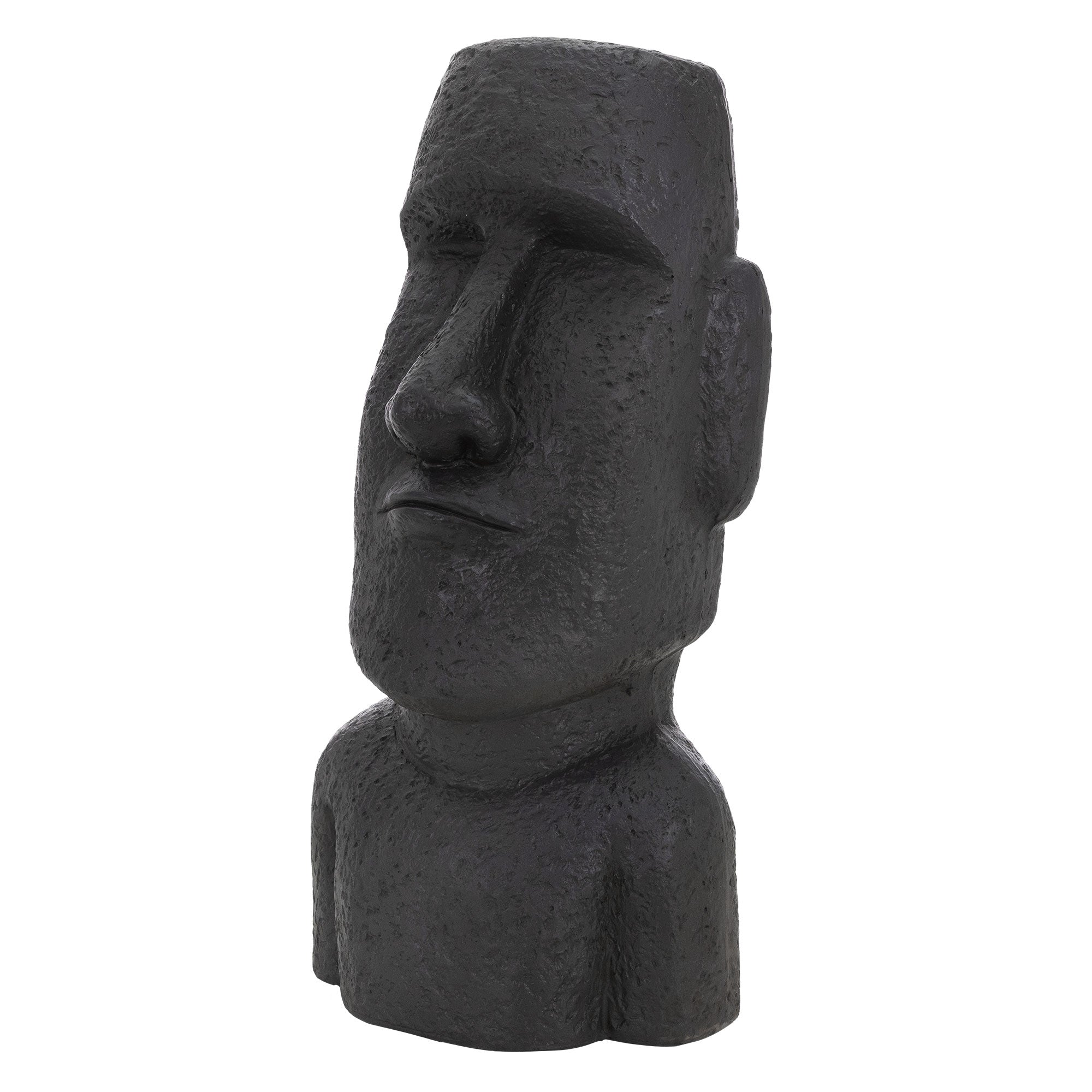 ECD Germany Haus & Wohnen statue Moaï 53,5 cm anthracite résine