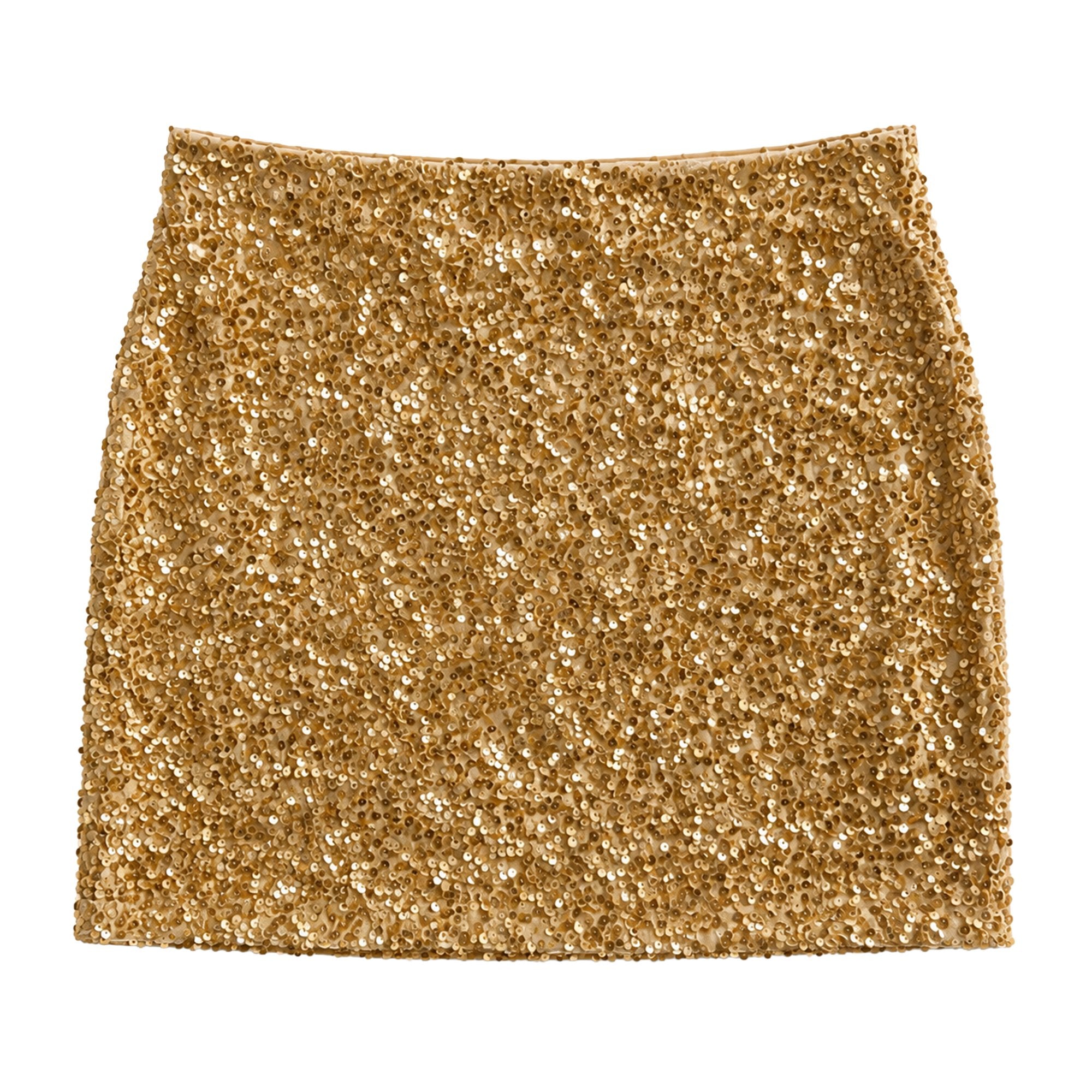 Jupe sequin or femme brillante soirée taille 38