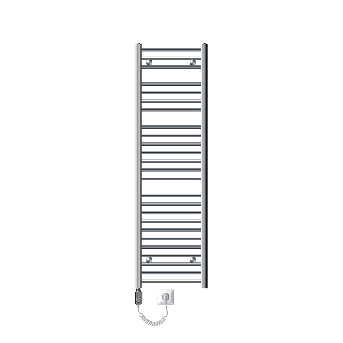 ECD Germany Heizungen Sèche-serviettes 900W 40x150 cm chrome
