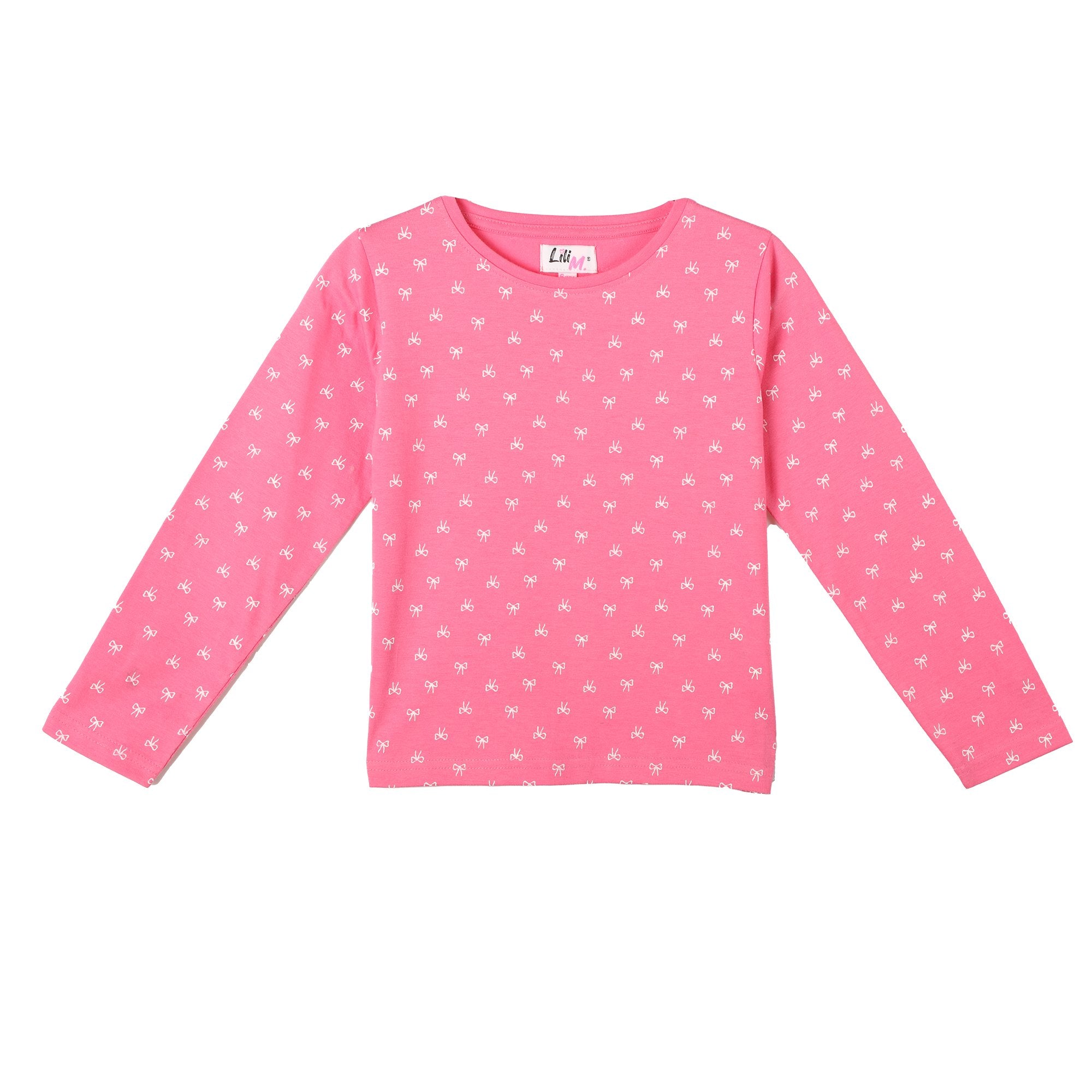 Stokomani Mode lot 2 tee-shirts rose enfant 08A