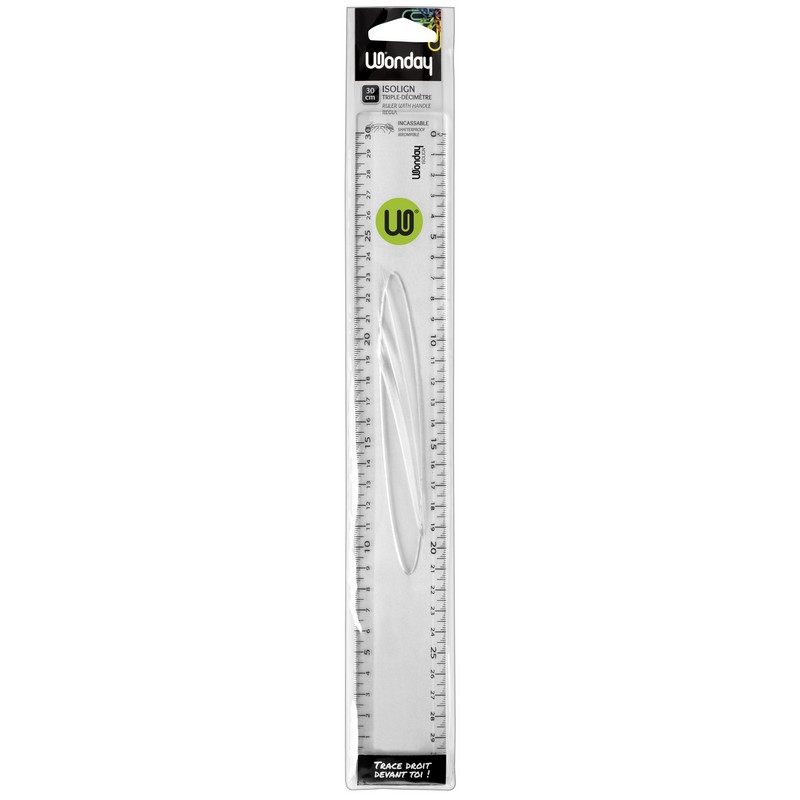 Safe Tool Isolign triple décimètre incassable 30 cm