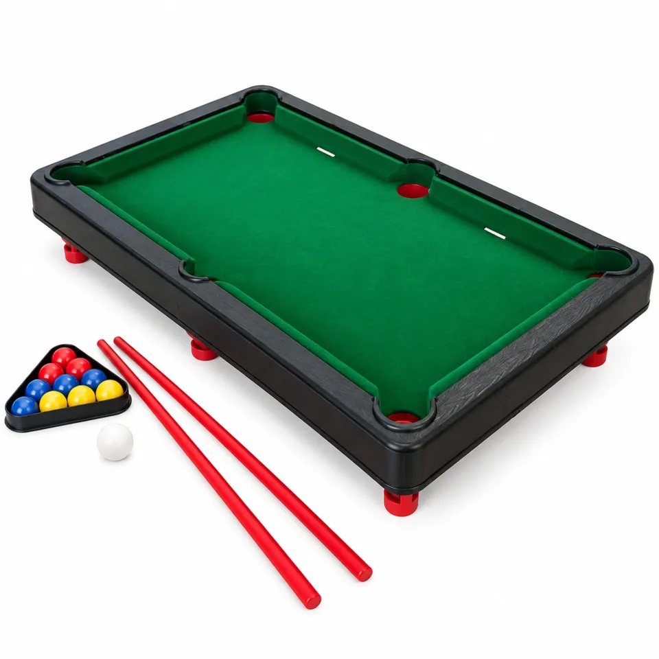 Shop-Story Loisirs Mini Billard 38x23 cm avec accessoires