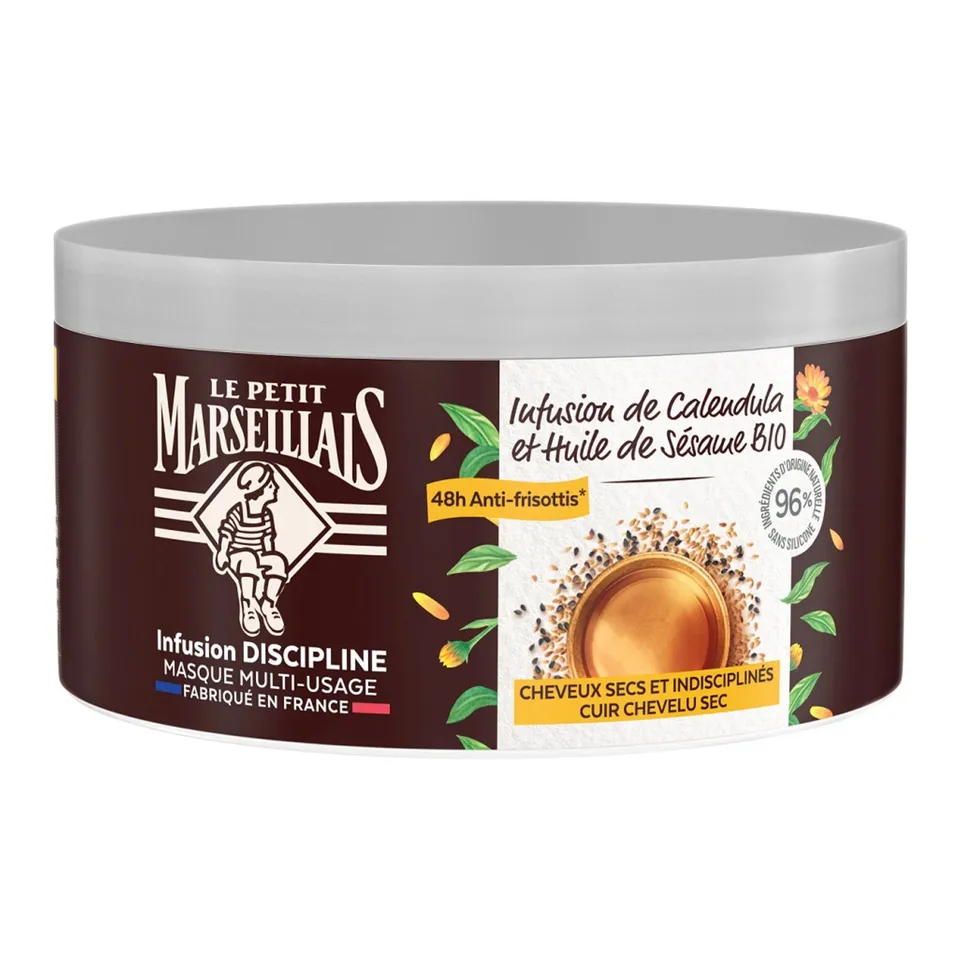 Le Petit Marseillais Masque infusion calendula sésame frisottis