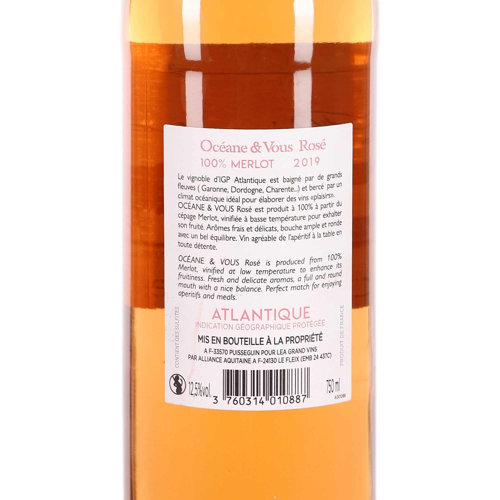 La Pinède Océane vin IGP 2019 12,5%