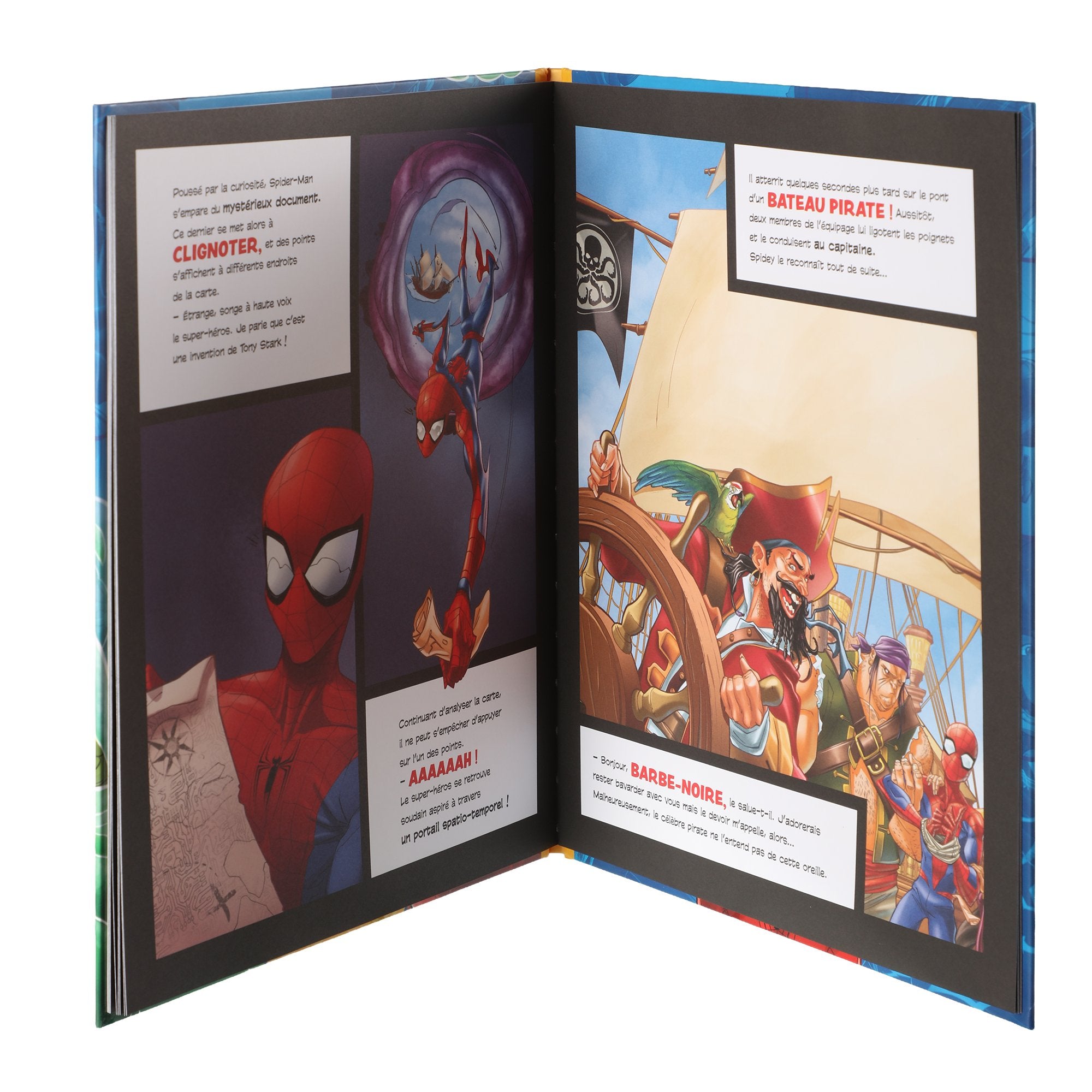 Spider-Man Aventures revanche Mysterio livre enfant comics