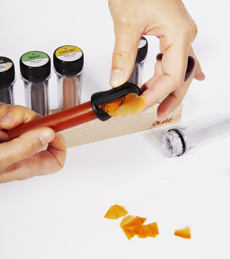 L'avant gardiste L'épicerie Coffret 5 assaisonnements à tailler crayons