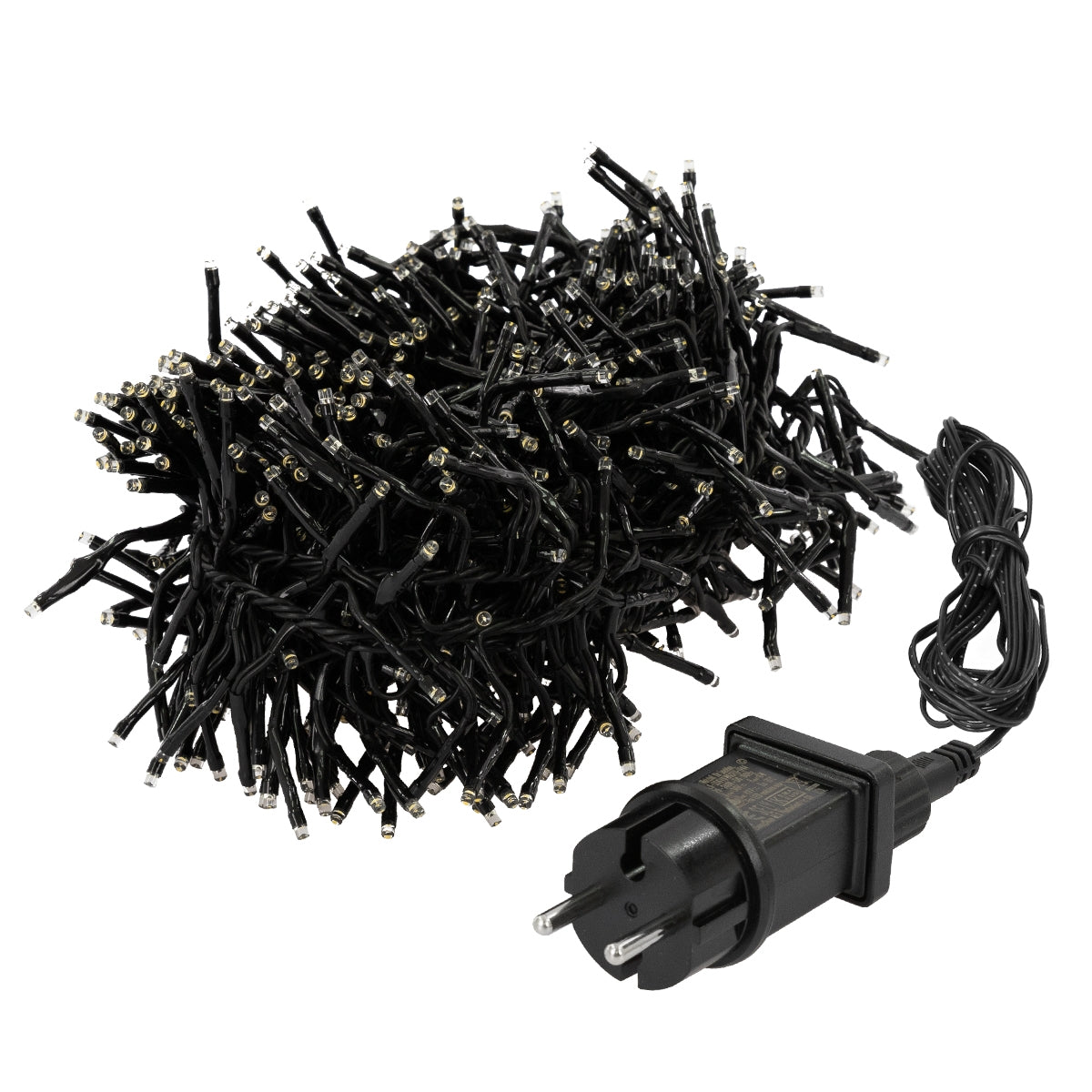 ECD Germany Haus guirlande lumineuse LED blanc chaud 5,5m 768 LED