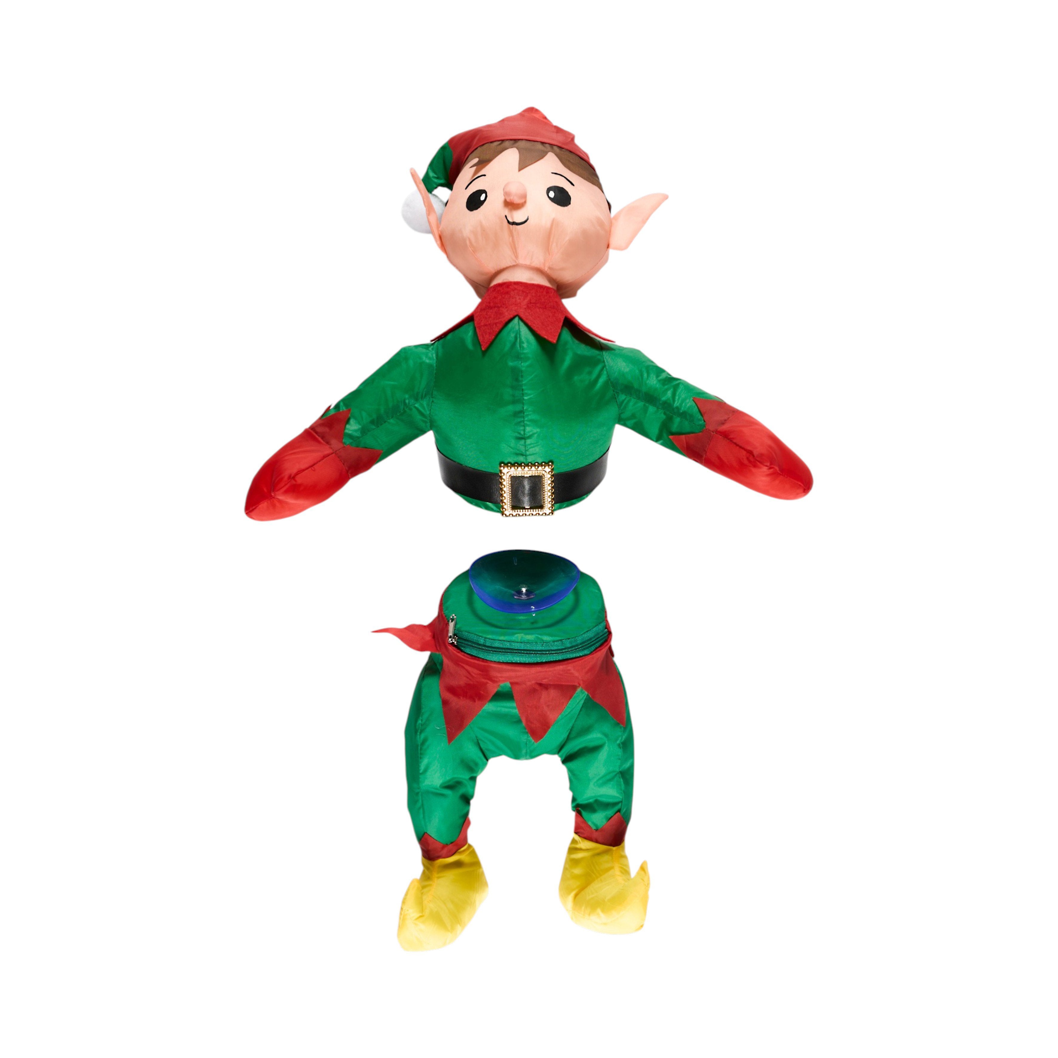 Stokomani Fêtes et cérémonies décoration ventouse Père Noël lutin