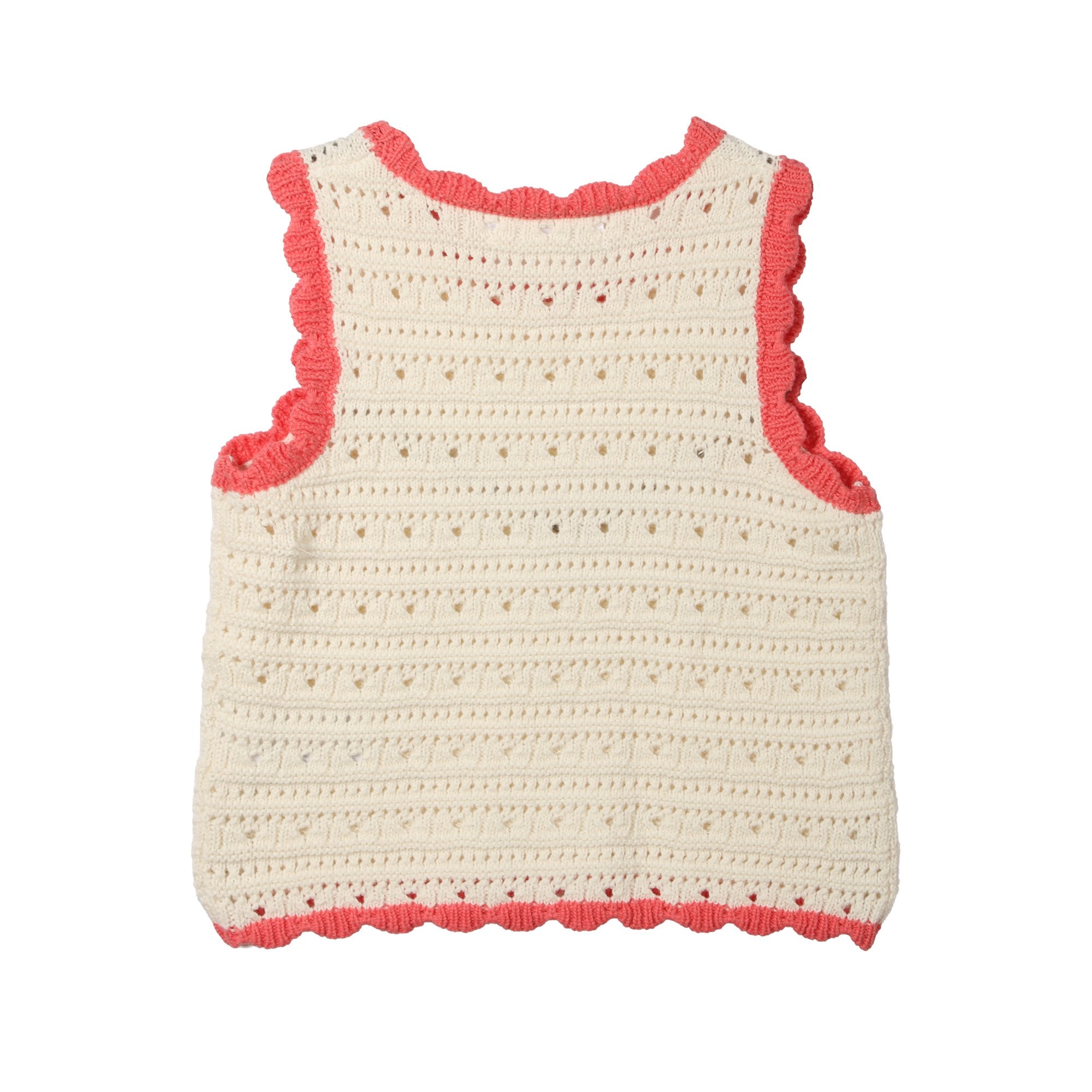 Ensemble short débardeur crochet enfant 12M coton