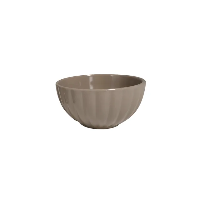 Stokomani Bol coquillage 14cm marron cuisine déco