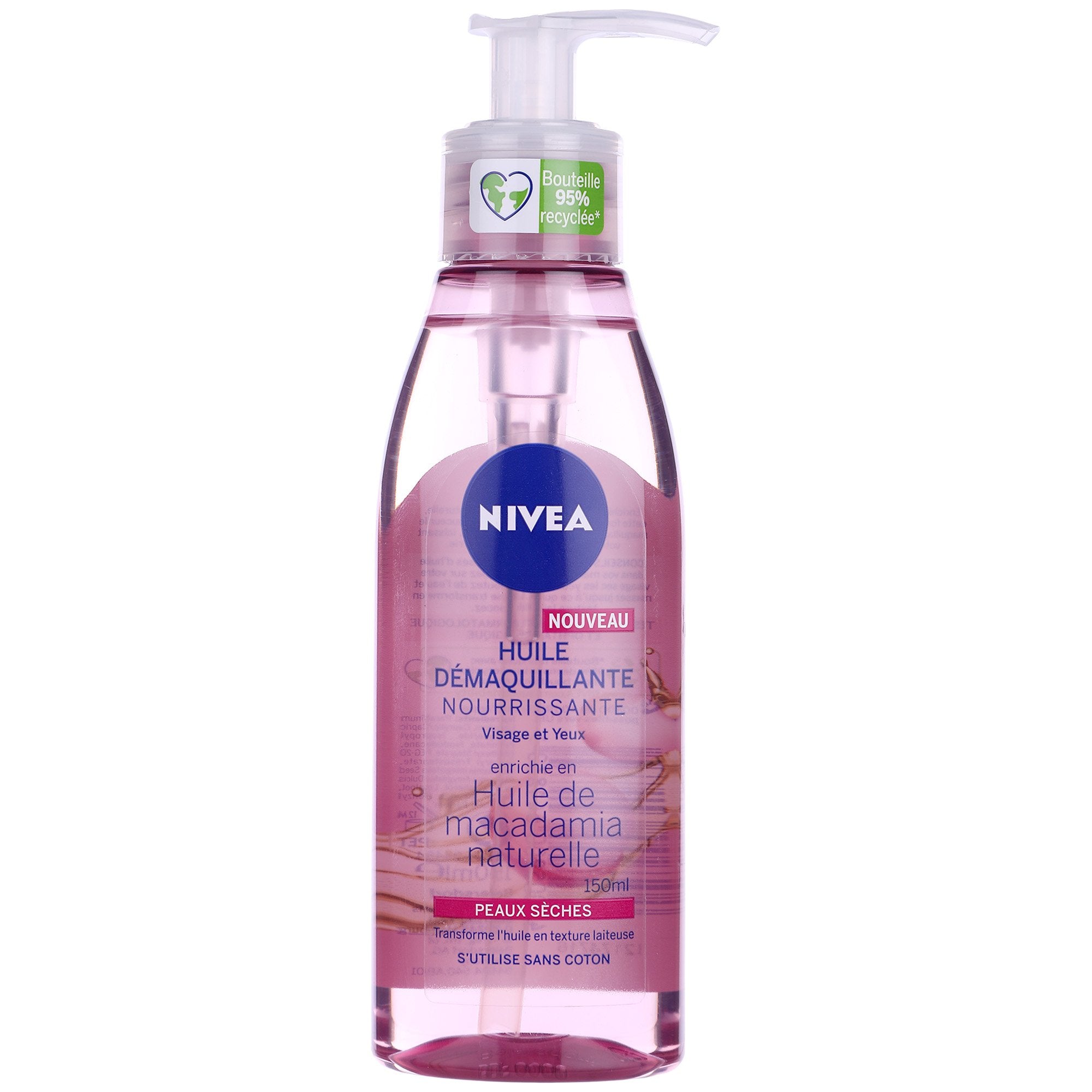 Nivea huile démaquillante nourrissante visage