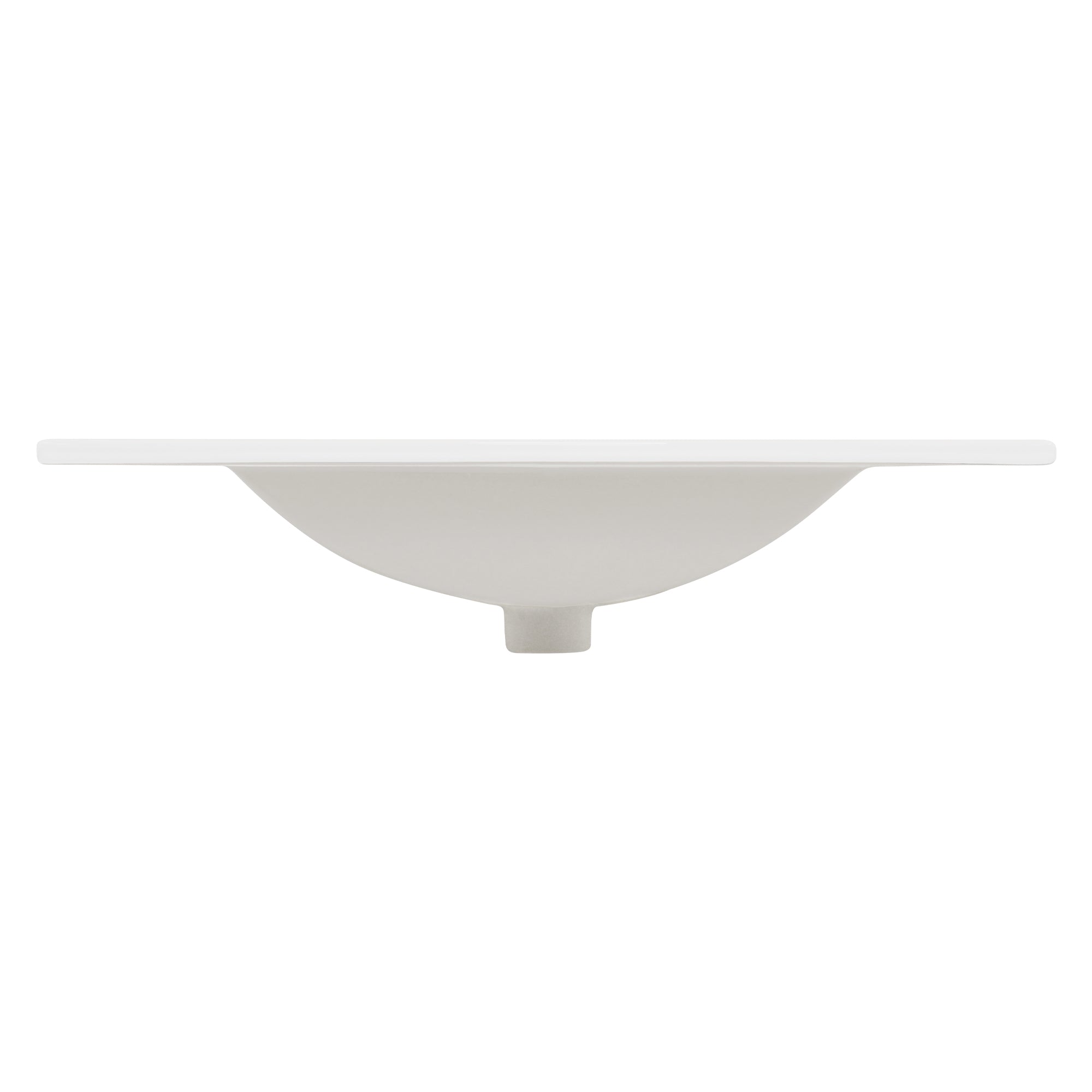 LuxeBath lavabo blanc 71x46,5 cm céramique robinet douchette bonde