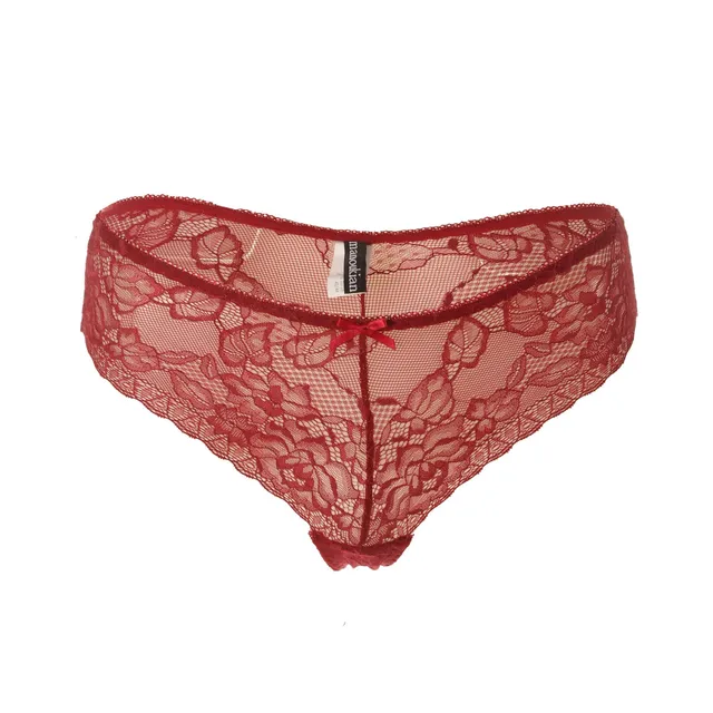 Stokomani Mode Tanga en dentelle rouge 38/40