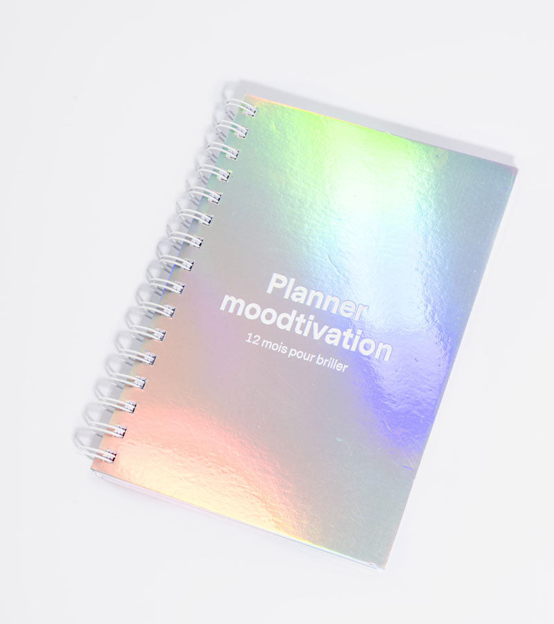 L'avant gardiste Moodtivation planner mensuel 12 mois motivation