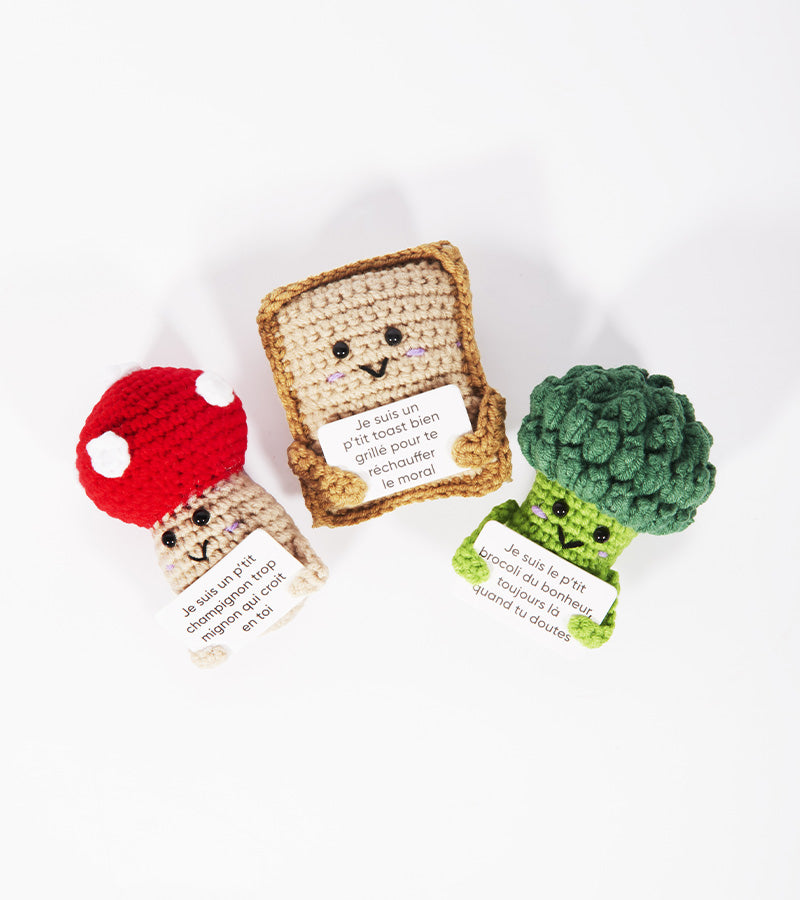 L'avant gardiste Petits Boosters Jack le champignon peluche