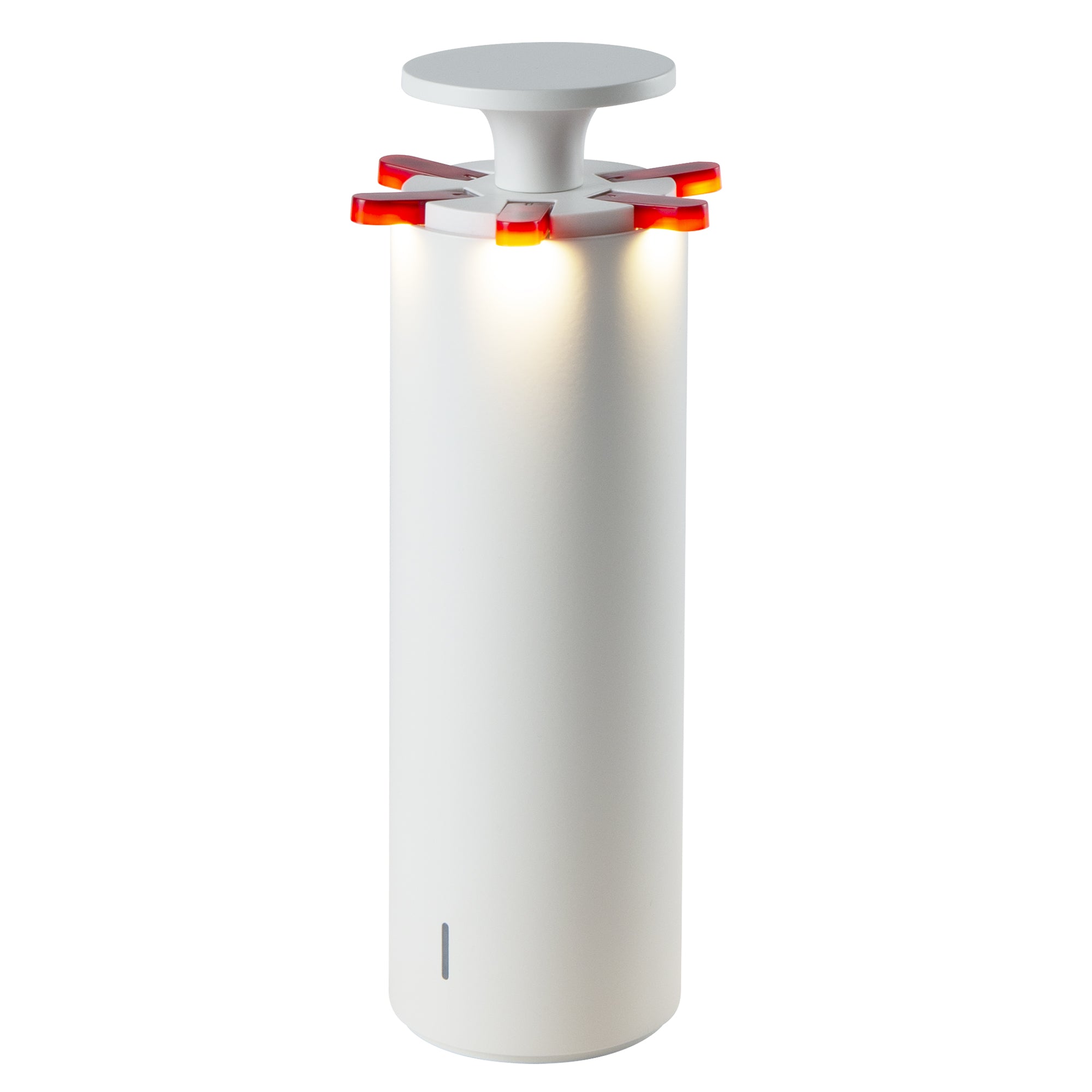 Red Deco Firework Red H24 lampe sans fil blanc chaud