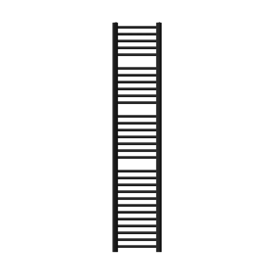 ECD Germany Heizungen radiateur salle de bain noir 300x1800 mm