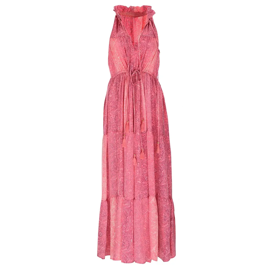 Stokomani Mode robe longue ceinturée femme du S au L
