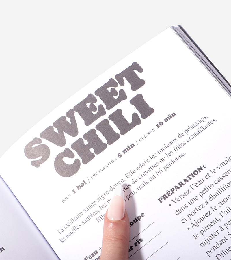 L'avant gardiste Saucer n'est pas tremper livre cuisine sauces