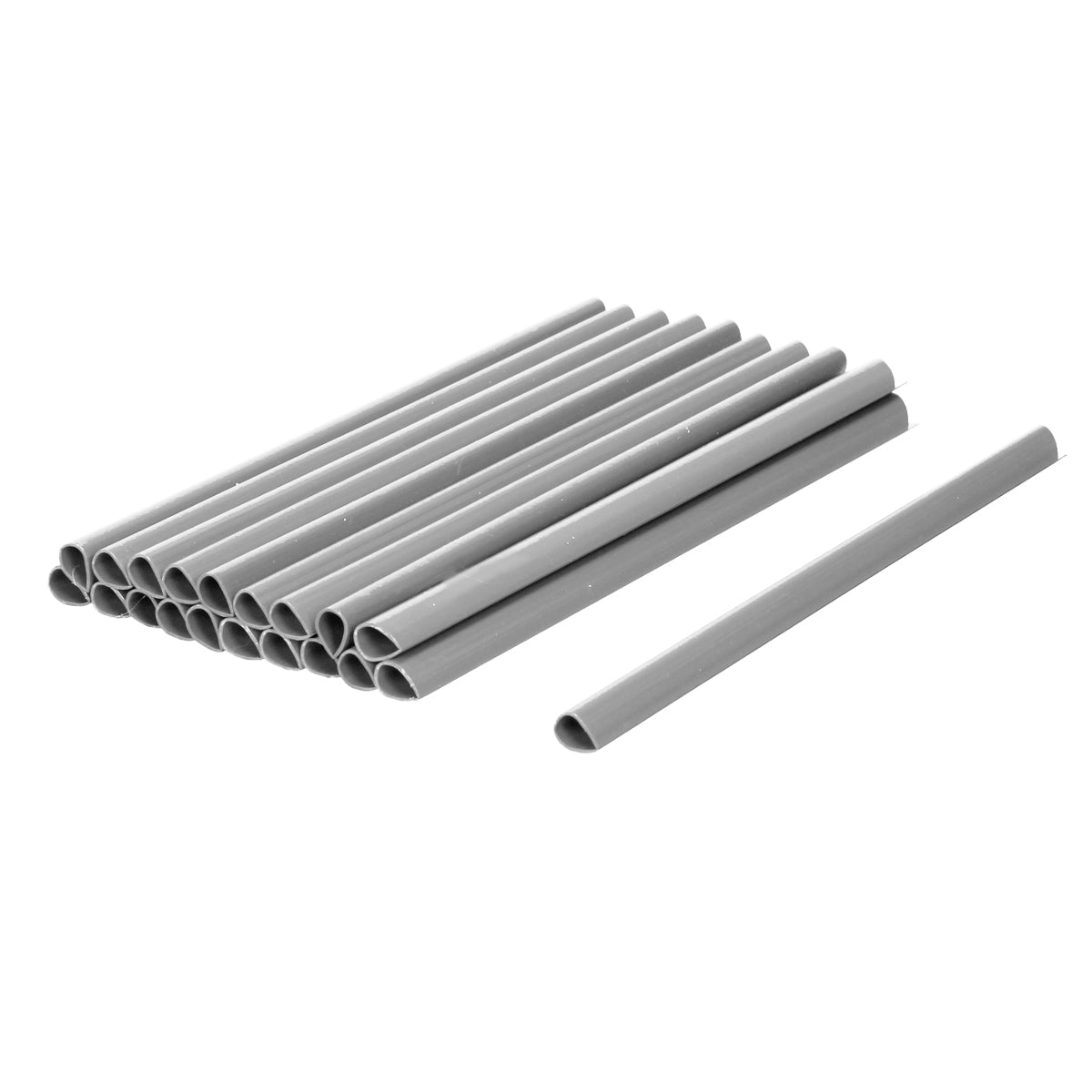 ECD Germany Garten Brise-vue PVC gris rouleau 35 m