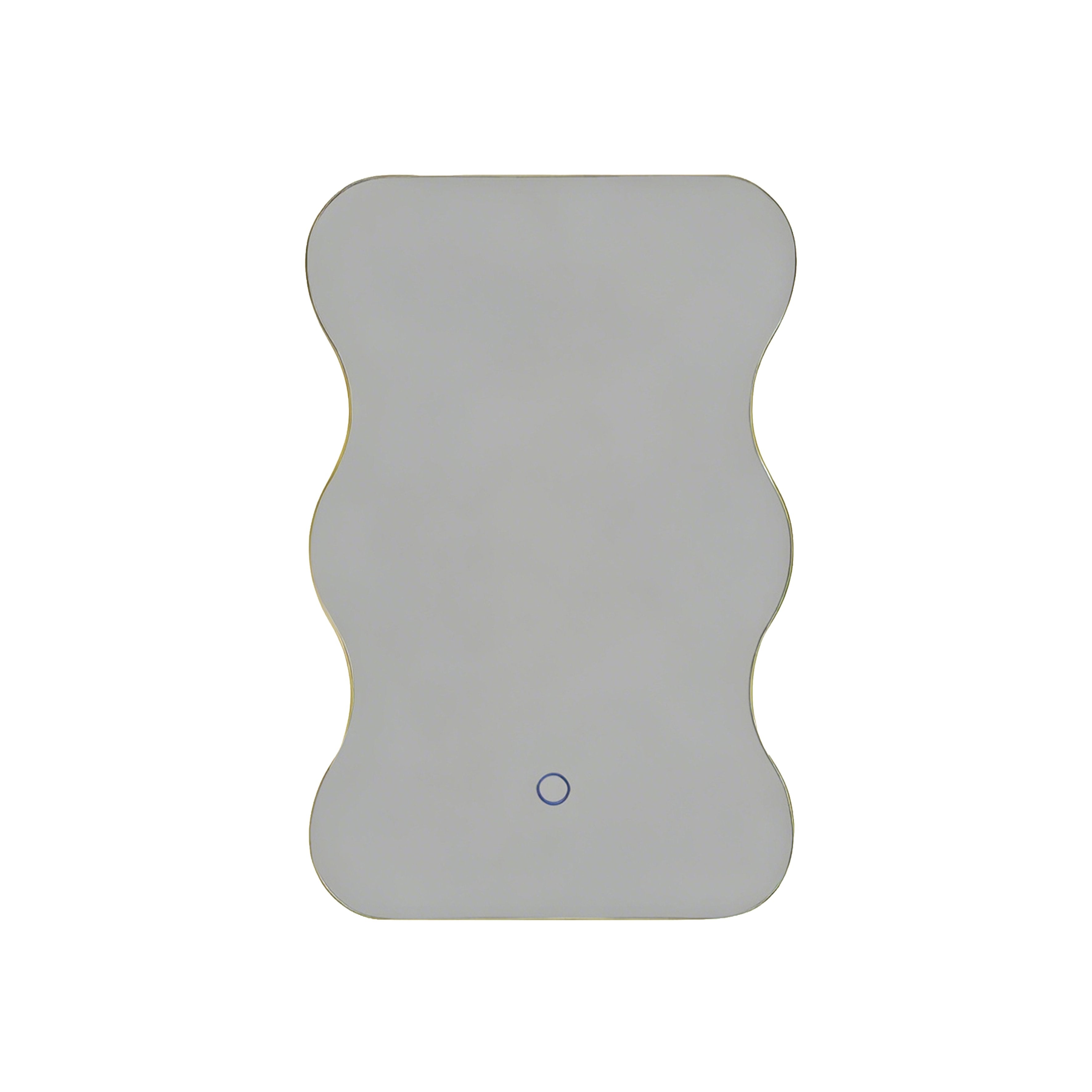 Miroir LED 30 cm lumineux maquillage salle de bain
