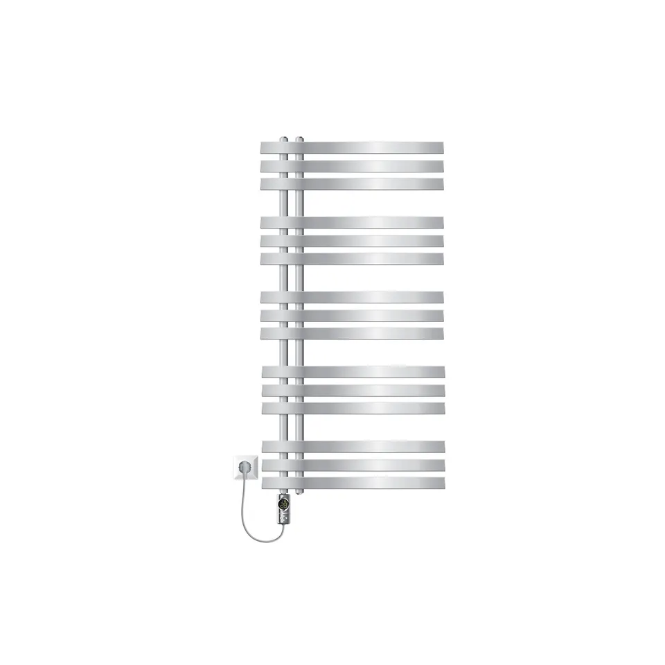 ECD Germany LuxeBath radiateur sèche-serviettes 600x1200 chromé 1200W