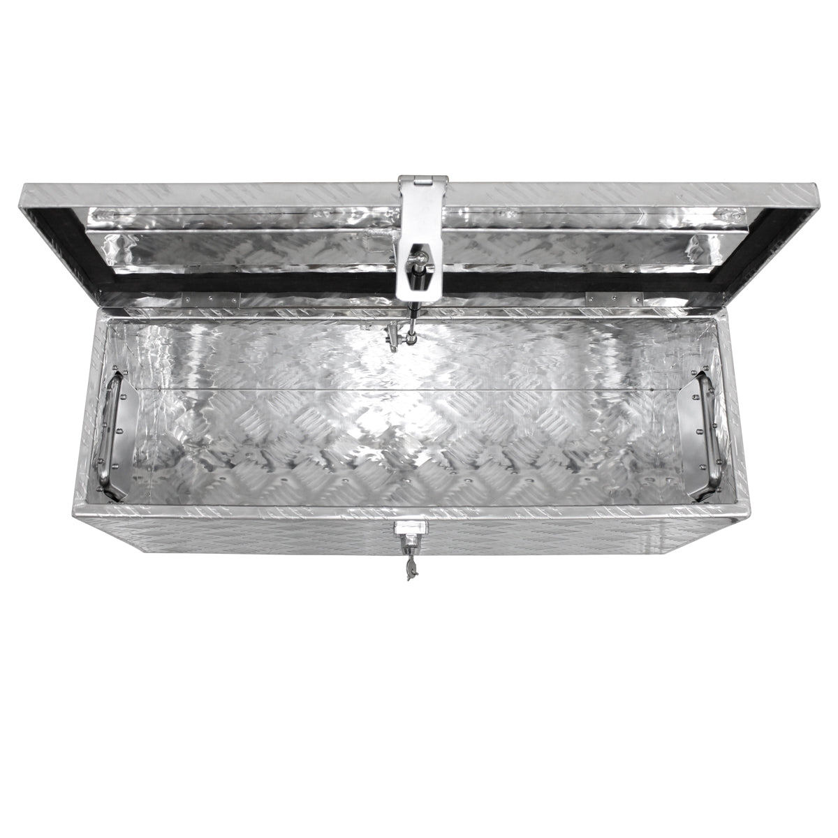 ECD Germany Caisse Outils Alu Verrouillable 73x24x32cm 52L
