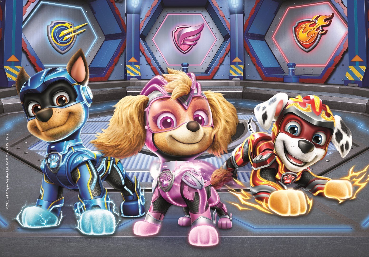 Stokomani 3 puzzles Pat Patrouille 48 pièces enfant