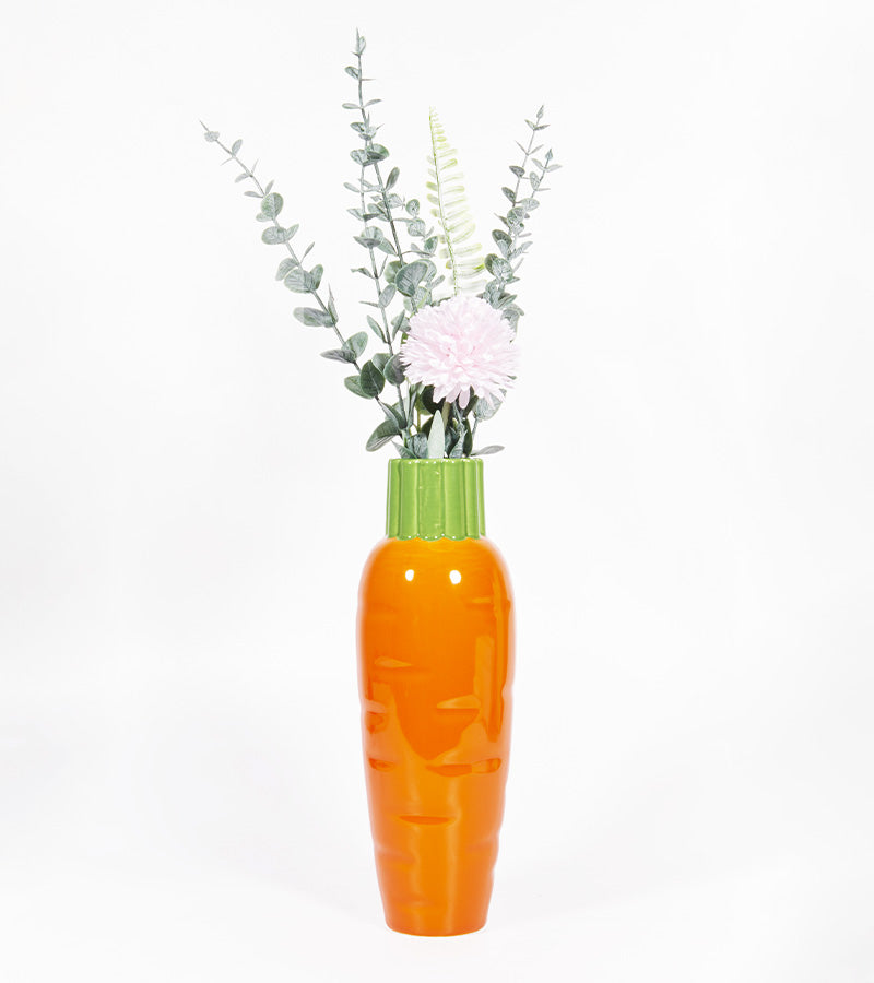 L'avant gardiste Vases et cache-pots Vase Carotte fleurs cuisine coloré