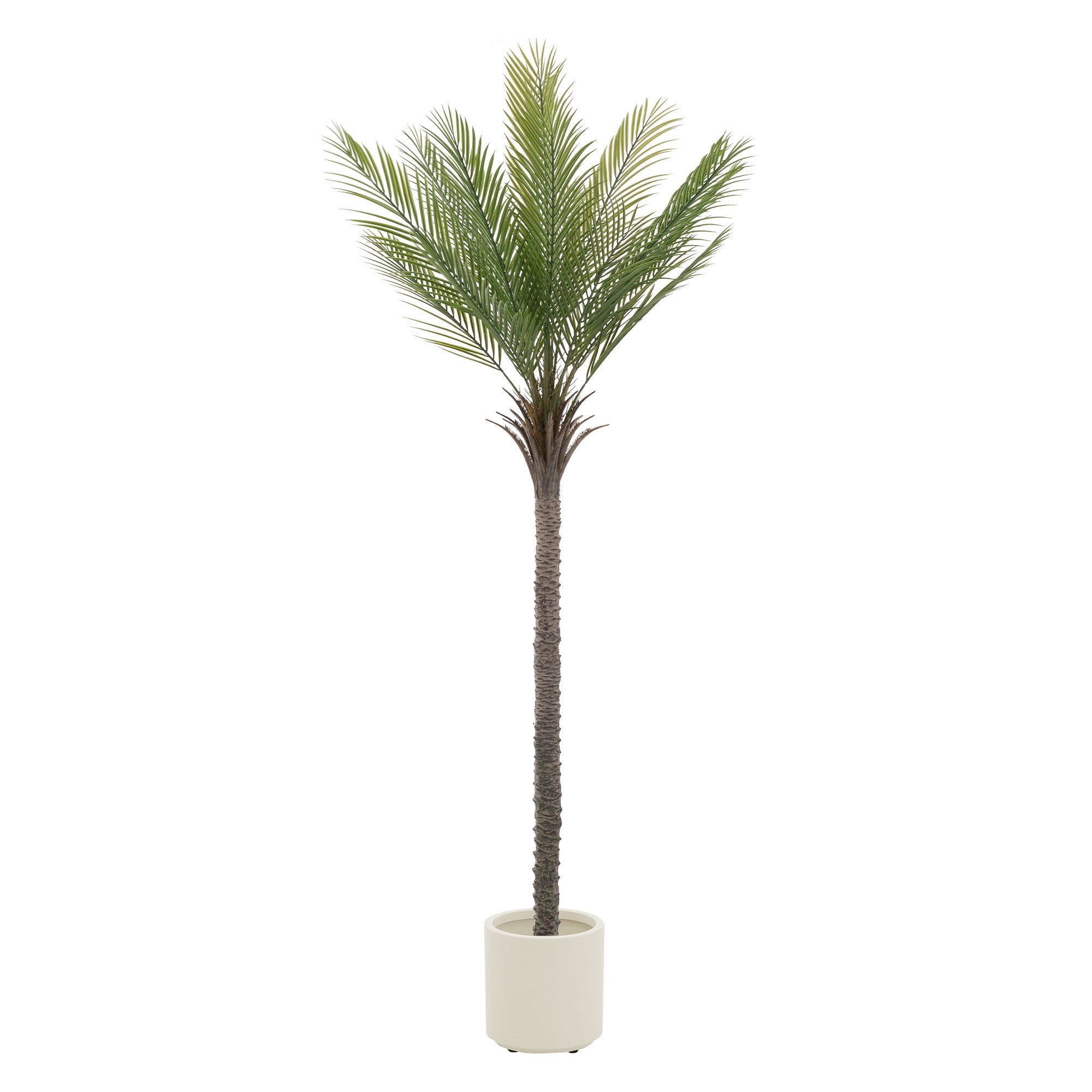ECD Germany Haus & Wohnen palmier artificiel 150 cm en pot tropical
