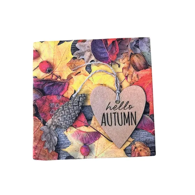 Serviettes papier Bonjour automne 38x38 lot 20