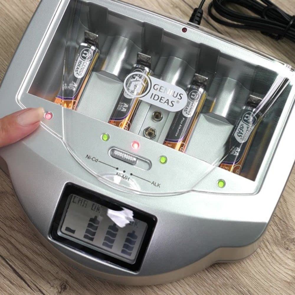 Shop-Story Battery Charger chargeur piles universel LCD