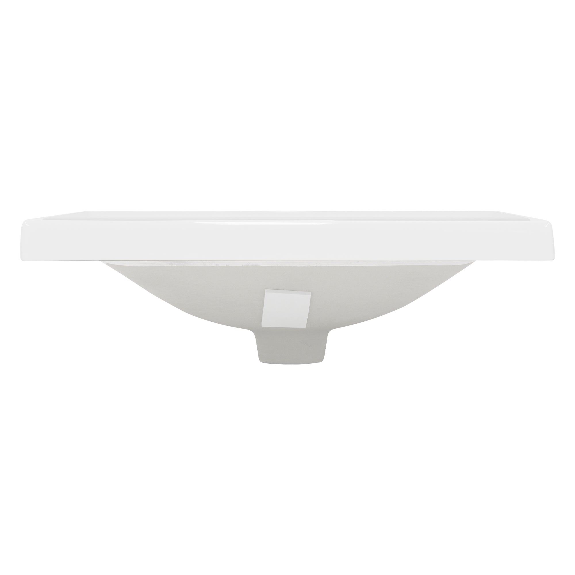 ECD Germany LuxeBath Vasque Céramique Blanc 51 cm + Bonde