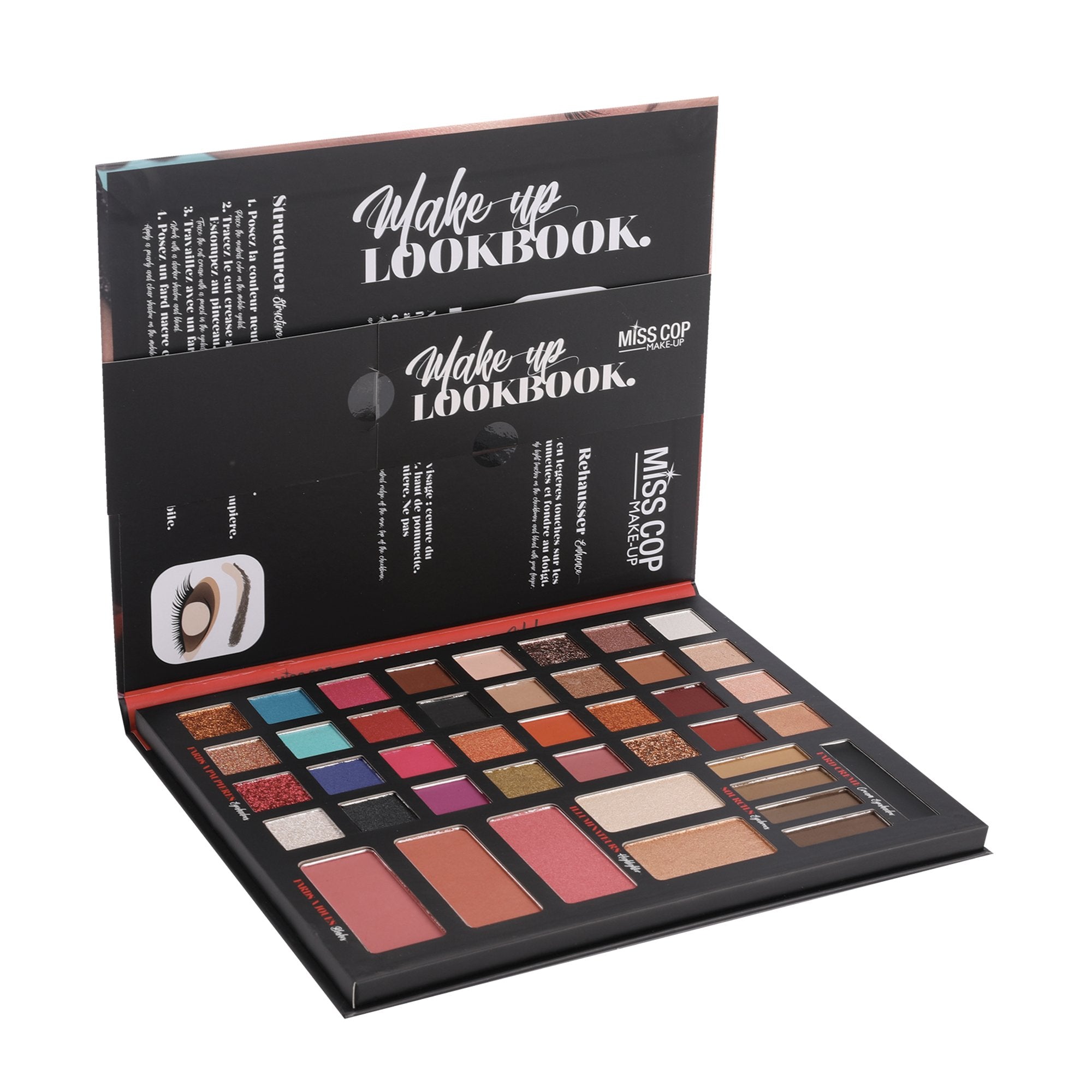 Stokomani Beauté Look Book palette maquillage 32 fards complète