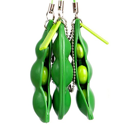 Shop-Story Lifestyle Porte-Clés Petits Pois Anti-Stress Haricot